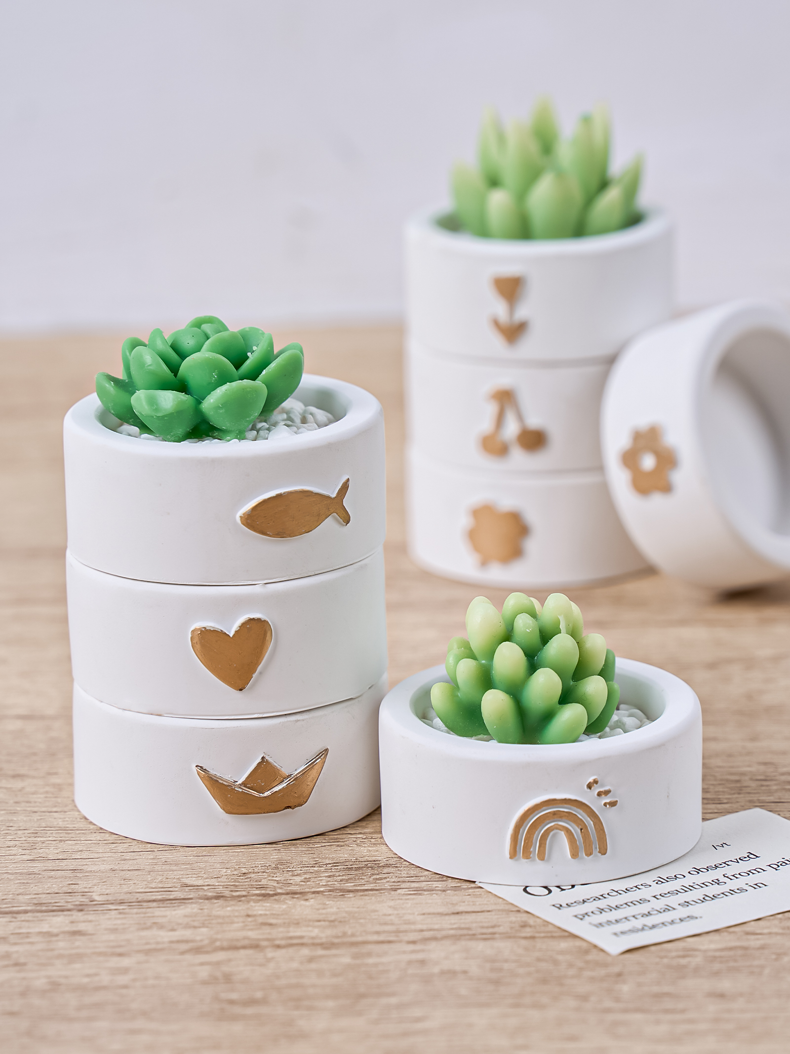 Round Candle Cup Holder Silico - Kraft Box Candle ulasan dan harga
