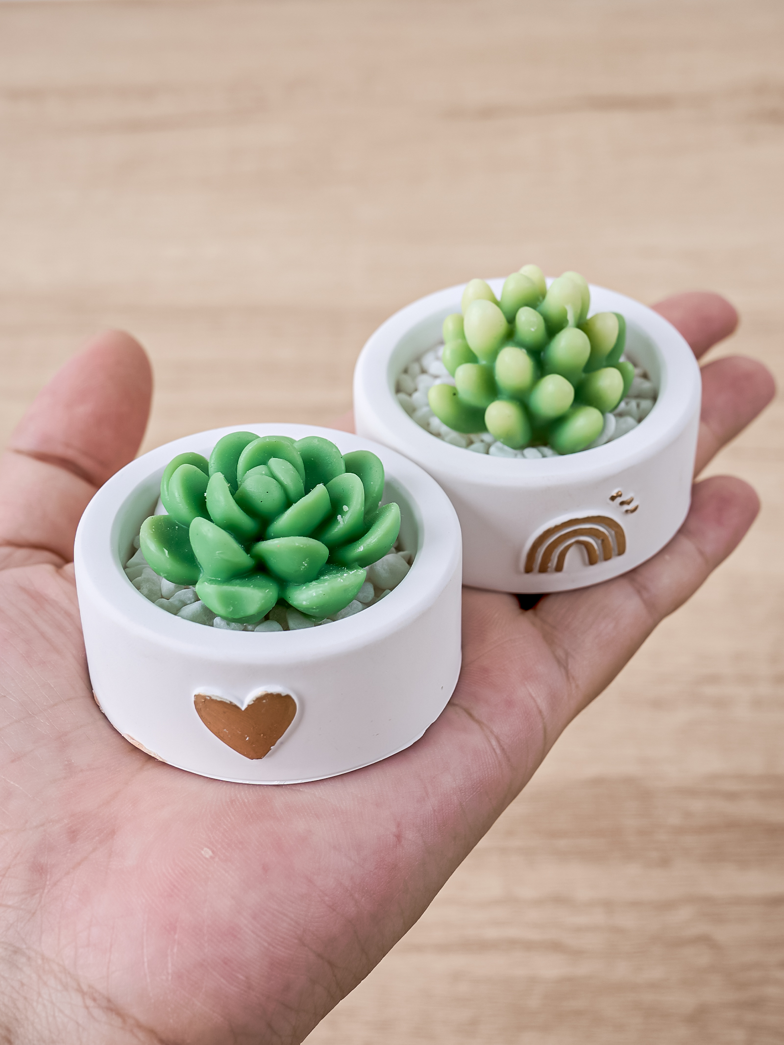 Round Candle Cup Holder Silico - Kraft Box Candle ulasan dan harga