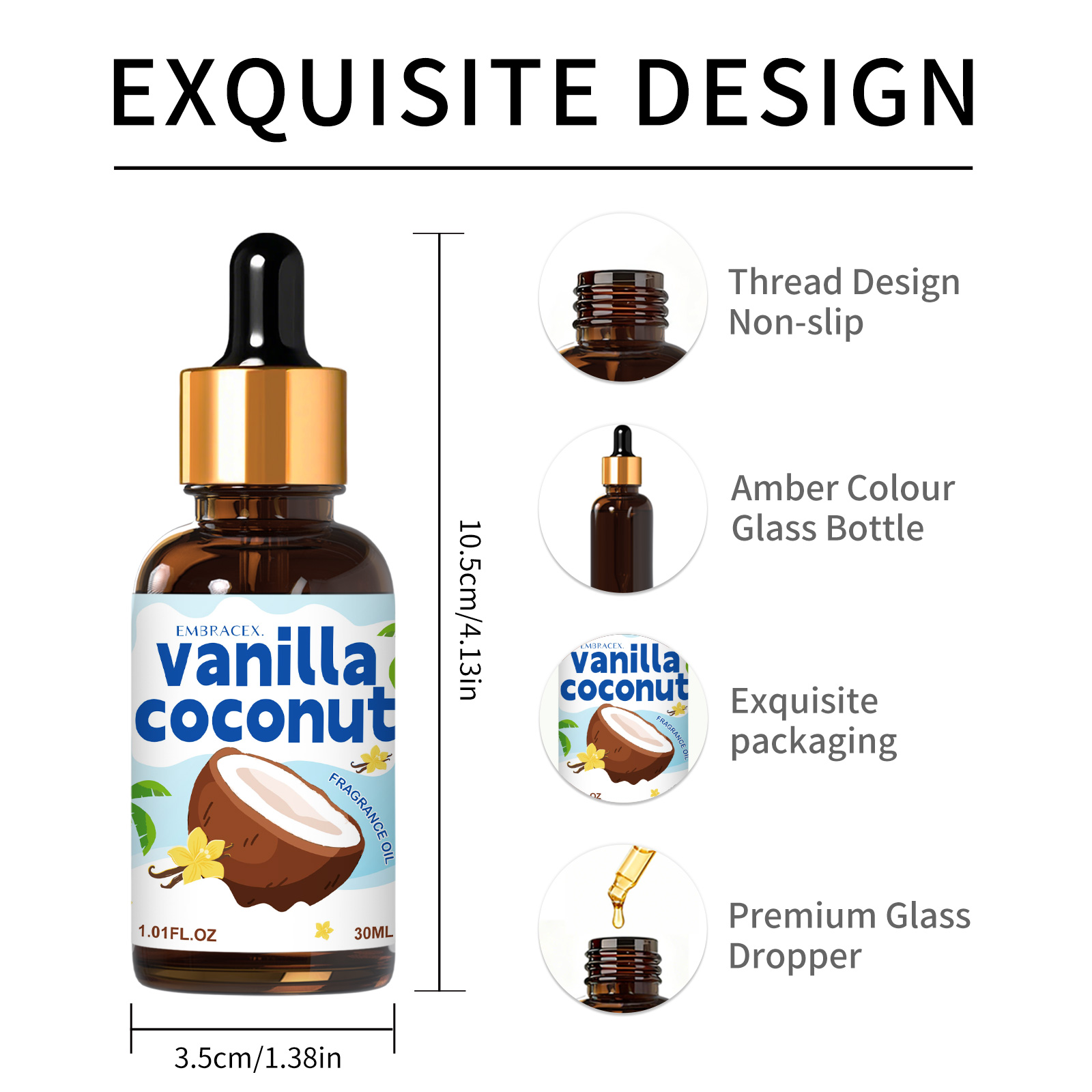 30ml Vanilla Coconut Essential - Candle Making Fragrances ulasan dan harga