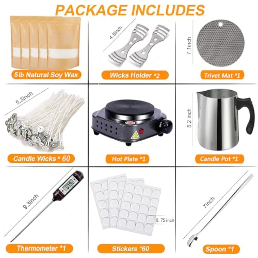 Candle Making Kit with for Adu - Candle Making Wax ulasan dan harga