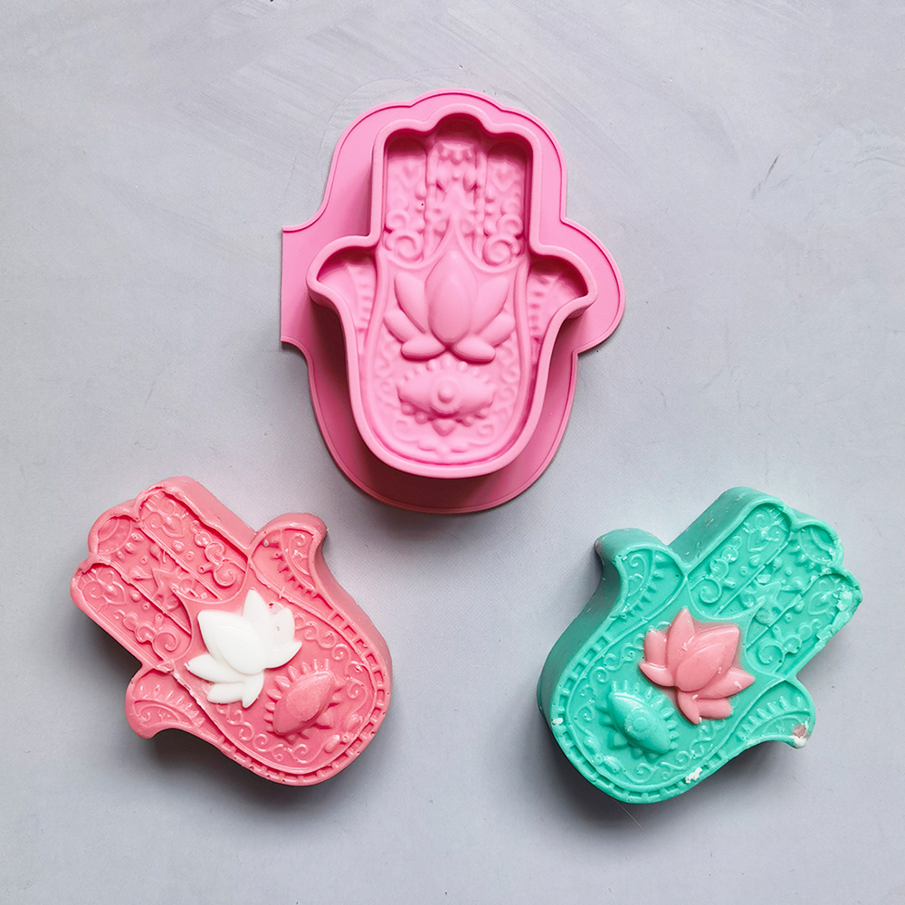2/4pcs Silicone Soap Molds DIY - Candle Making Activity ulasan dan harga