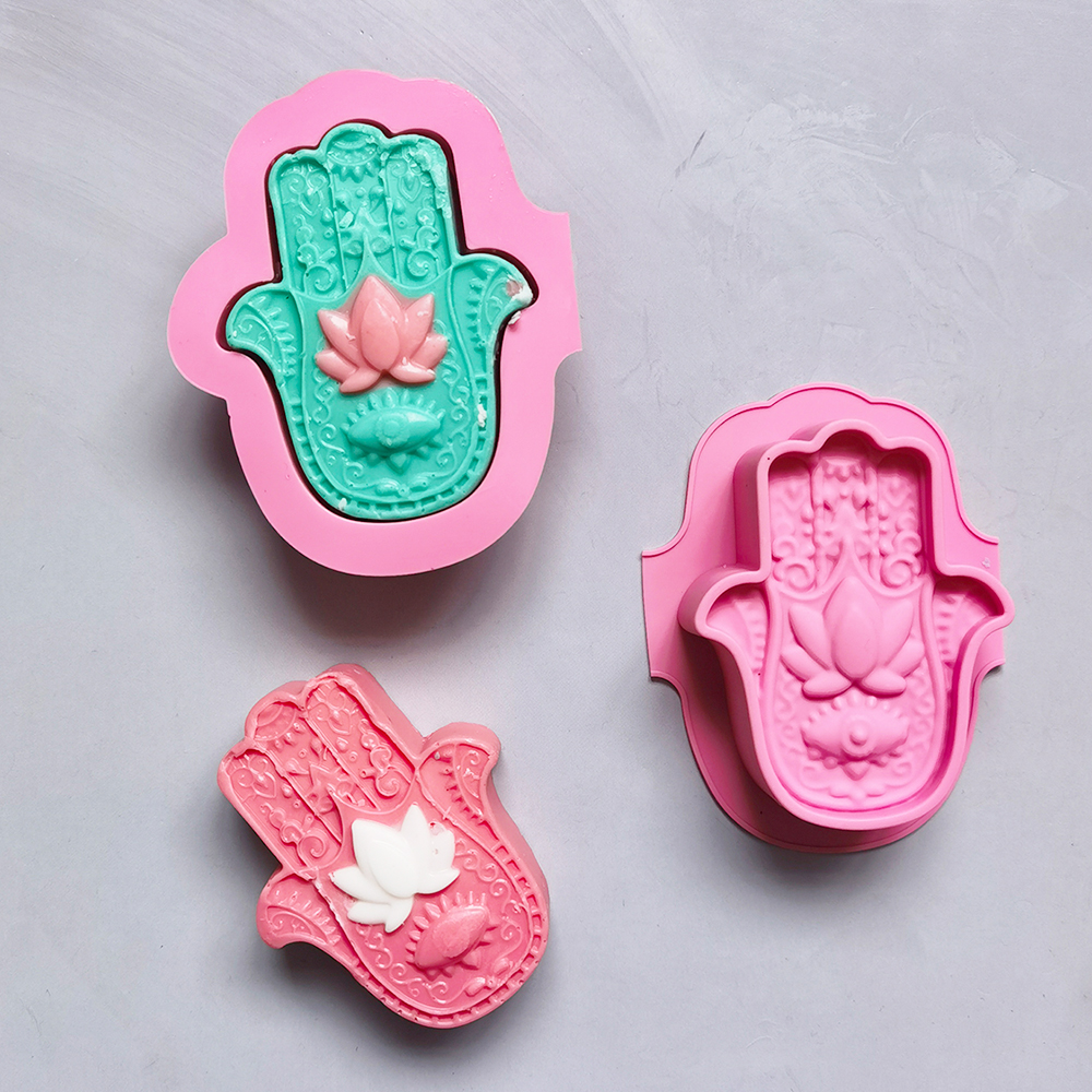 2/4pcs Silicone Soap Molds DIY - Candle Making Activity ulasan dan harga