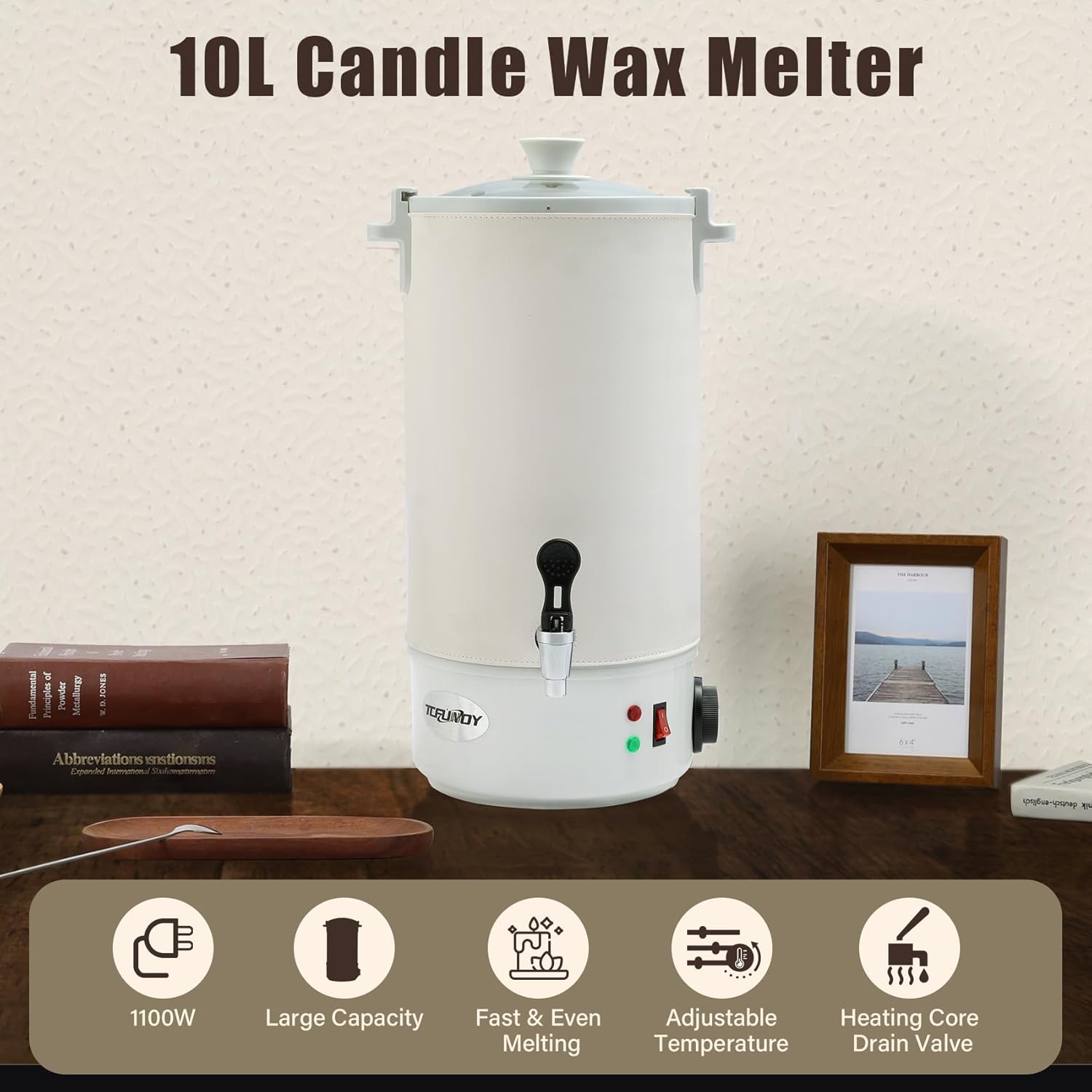 Electric Candle Wax Melter Pot - Candle Making Wax ulasan dan harga