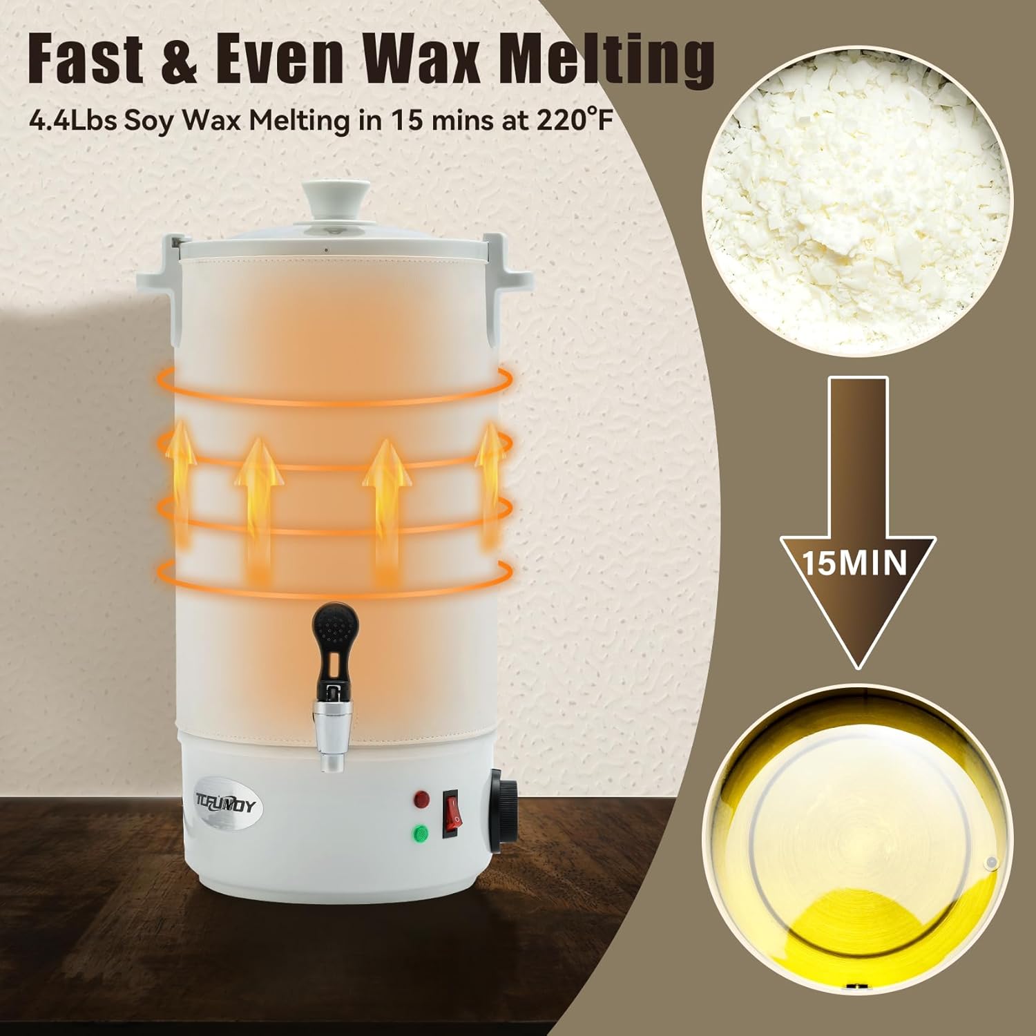 Electric Candle Wax Melter Pot - Candle Making Wax ulasan dan harga
