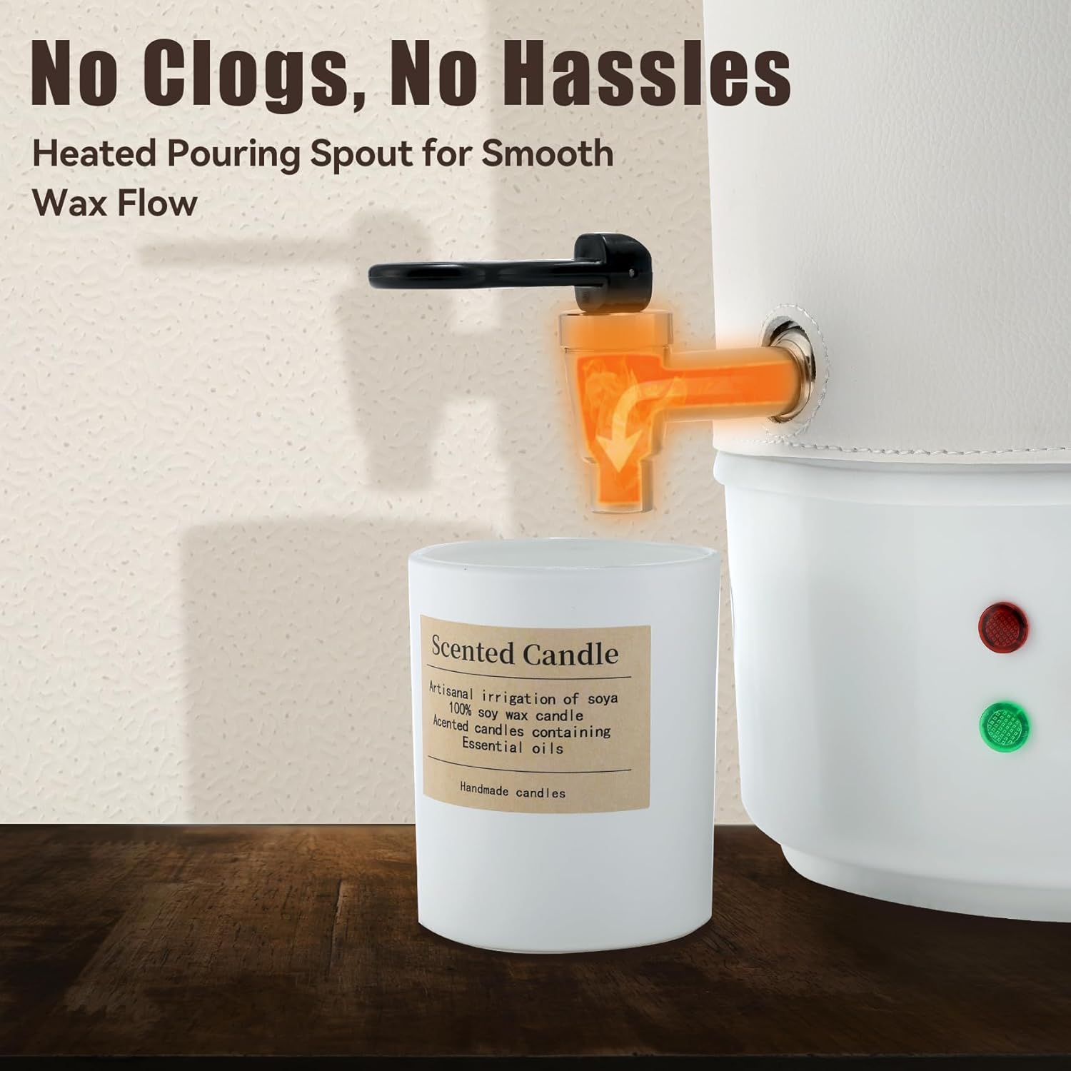 Electric Candle Wax Melter Pot - Candle Making Wax ulasan dan harga