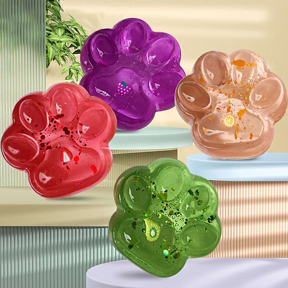 100G 7Colors Jelly Wax DIY Han - Candle Making Fragrances ulasan dan harga