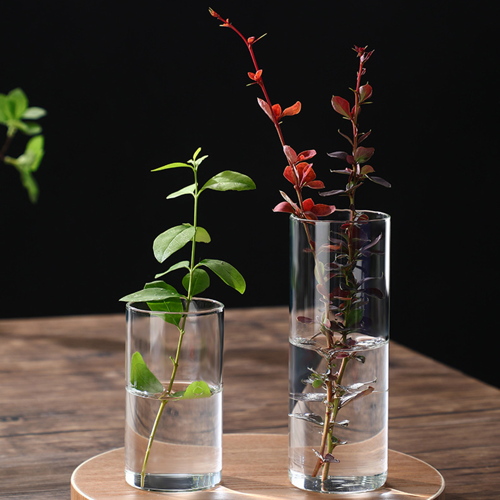 Glass Cylinder Vases Glass Hyd - Candle Making Glass ulasan dan harga