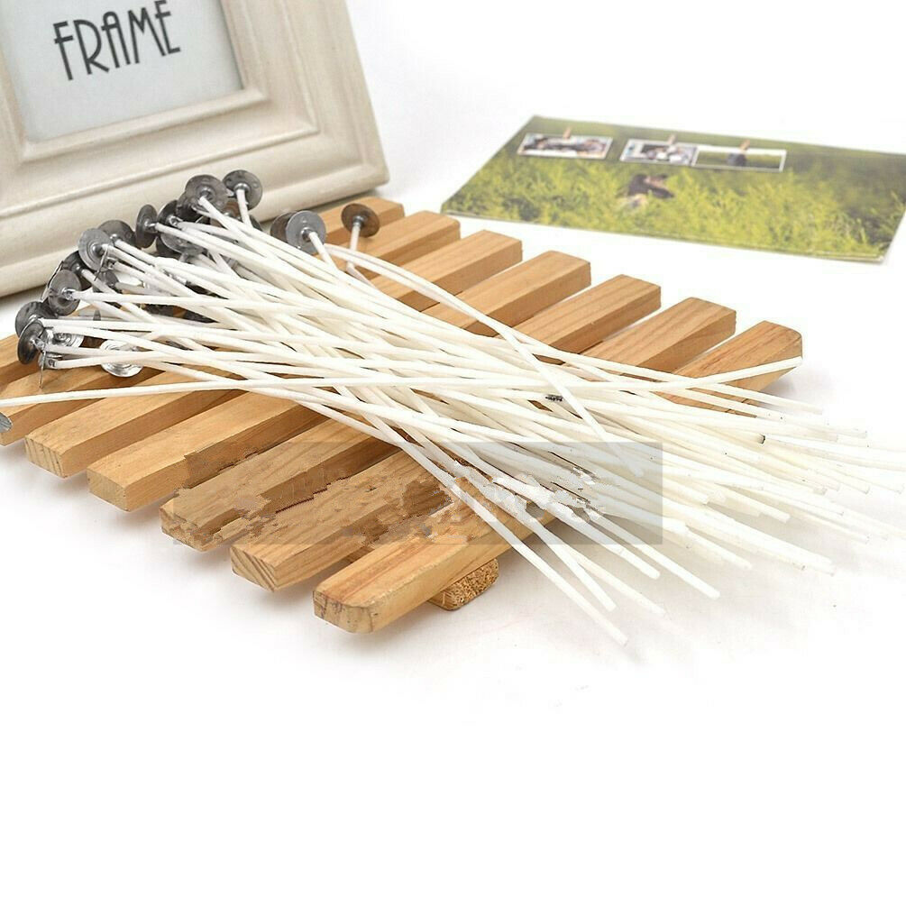20Pcs Premium Cotton Core Pre- - Cotton Wick Pre Tabbed ulasan dan harga