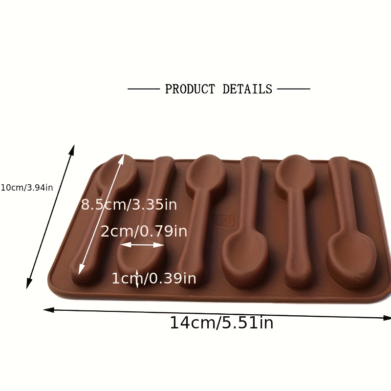 1pc Spoon Silicone Mold, Soap  - Candle Mold Silicone ulasan dan harga
