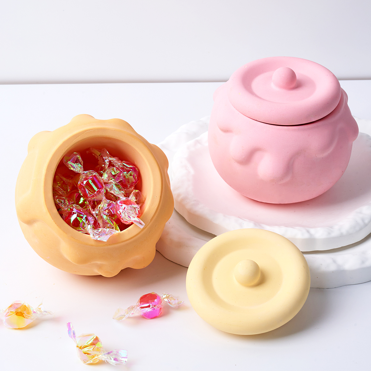 3D Honey Candle Jar Silicone M - Kraft Box Candle ulasan dan harga