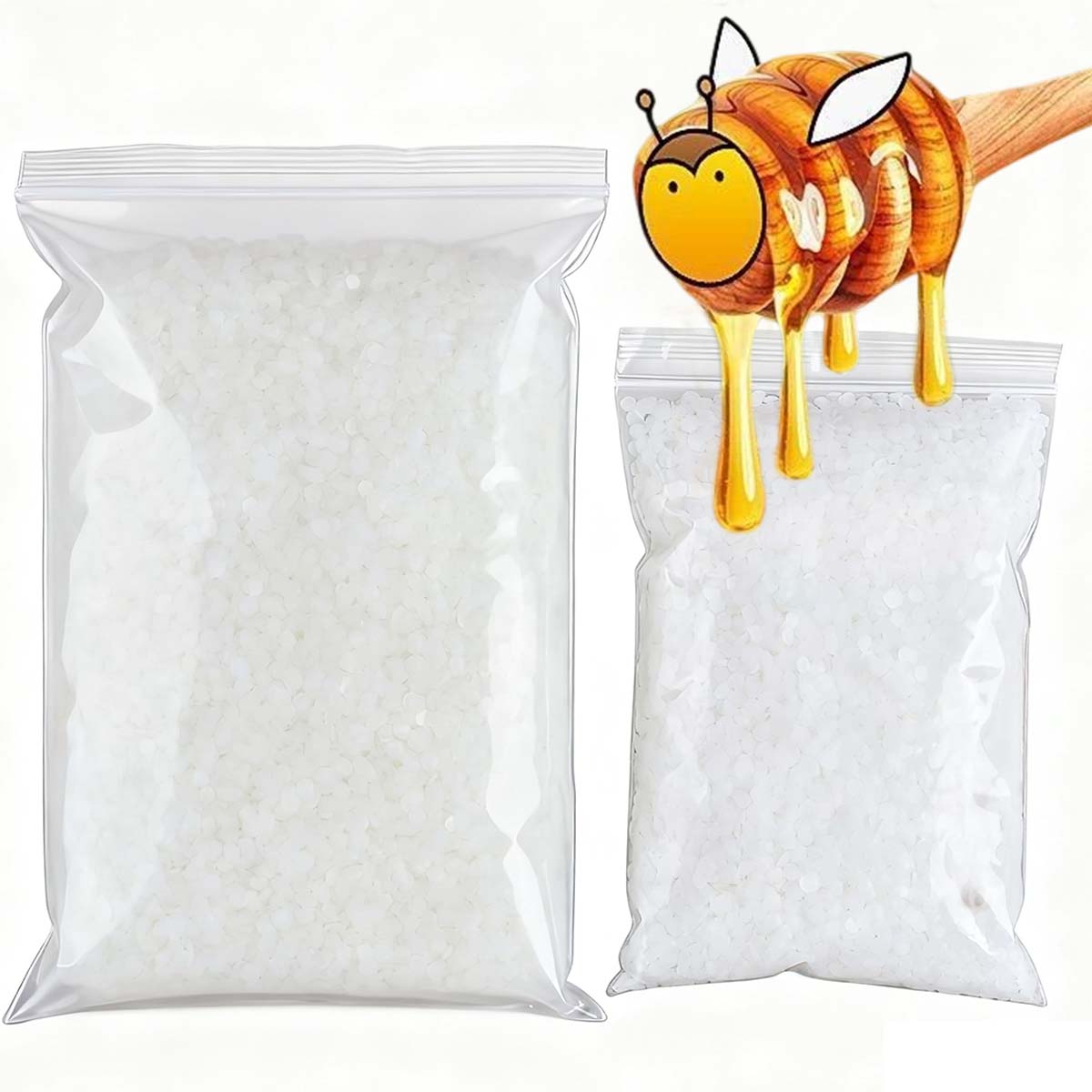 200g-1000g White Beeswax Pure  - Candle Making Fragrances ulasan dan harga