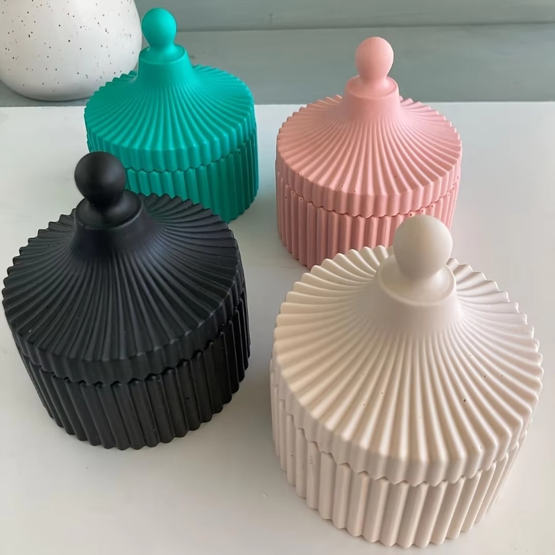 1 Set Silicone Candle Jar Mold - Candle Making Moulds ulasan dan harga