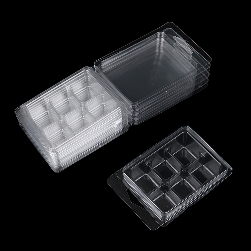 10Packs Wax Melt Molds Clear W - Kraft Box Candle ulasan dan harga