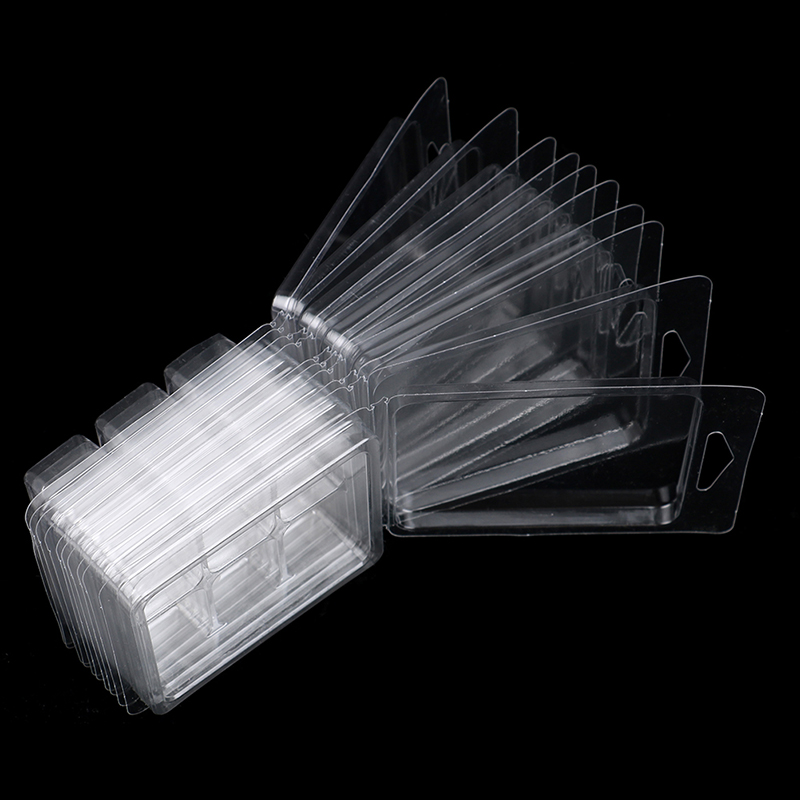 10Packs Wax Melt Molds Clear W - Kraft Box Candle ulasan dan harga