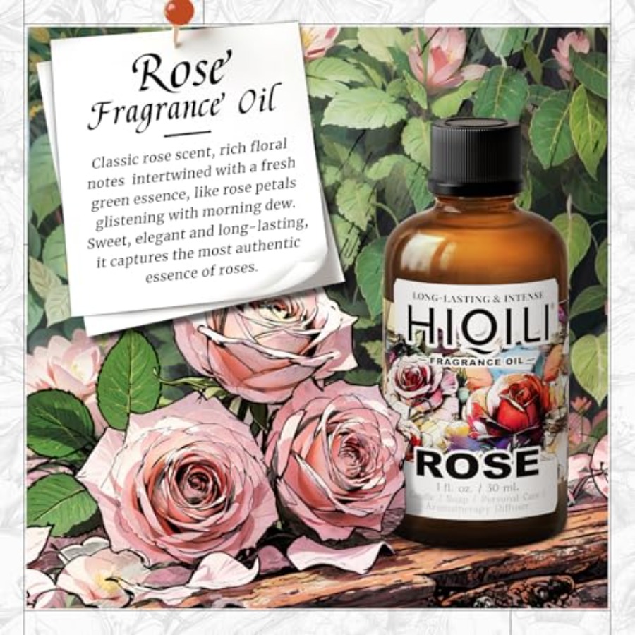HIQILI Rose Fragrance Oil for  - Candle Making Fragrances ulasan dan harga