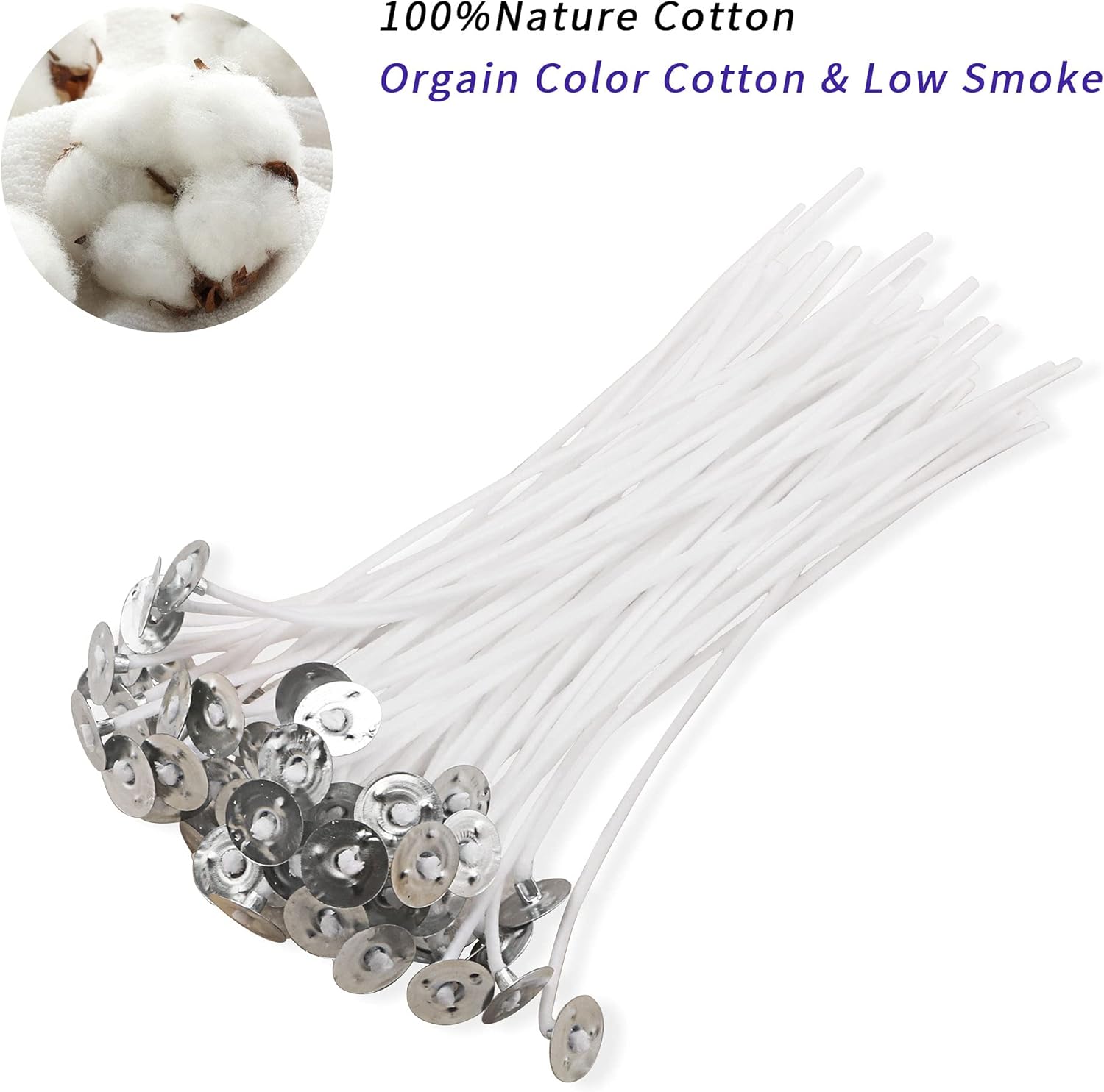 100 Piece 6 inch Pre-Waxed Can - Candle Making Glass ulasan dan harga