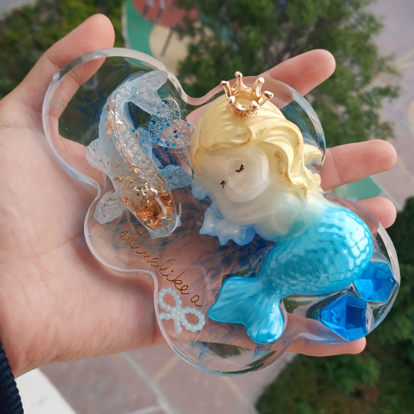 Cute Cartoon Mermaid Silicone  - Candle Making Moulds ulasan dan harga