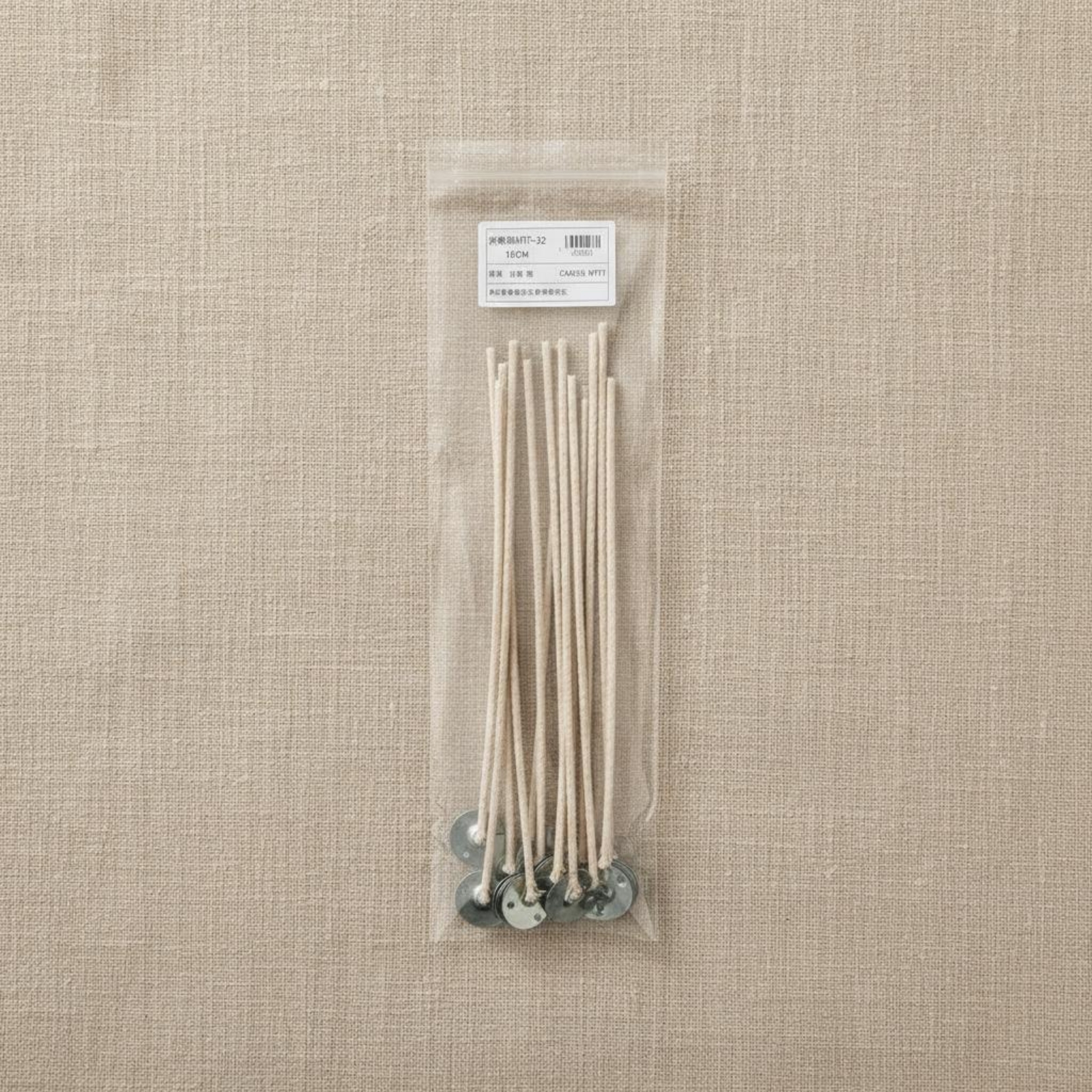 10 Pieces Candle Wick Smokeles - Cotton Wick Pre Tabbed ulasan dan harga