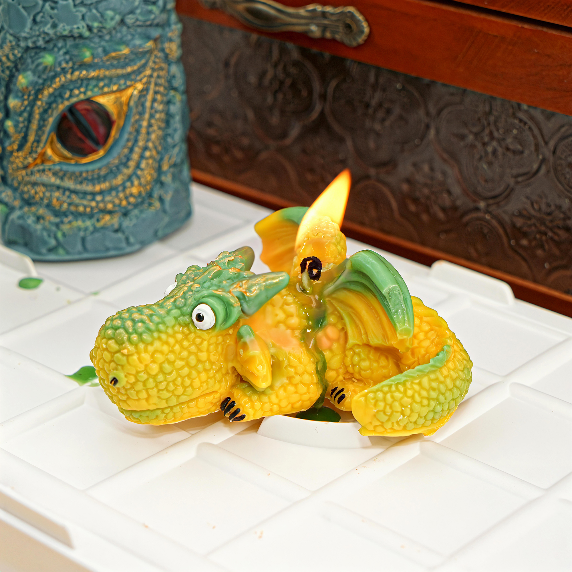 3D Dragon Shape Candle Mold wi - Candle Making Books For Beginners ulasan dan harga