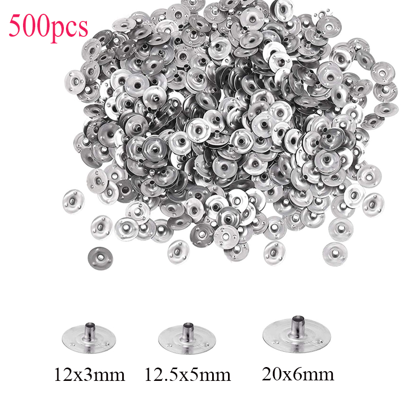 500 Pieces Candle Wick Metal S - Candle Making Activity ulasan dan harga