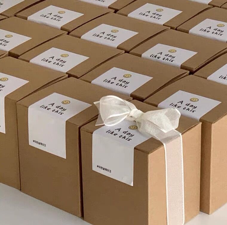 Kraft Paper Box Candle Lipstic - Kraft Box Candle ulasan dan harga
