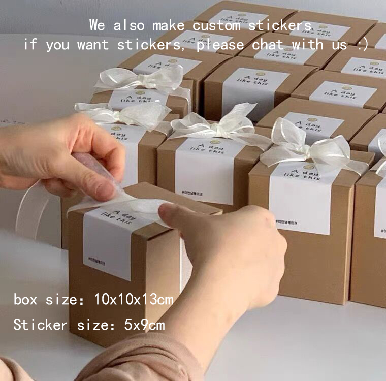 Kraft Paper Box Candle Lipstic - Kraft Box Candle ulasan dan harga