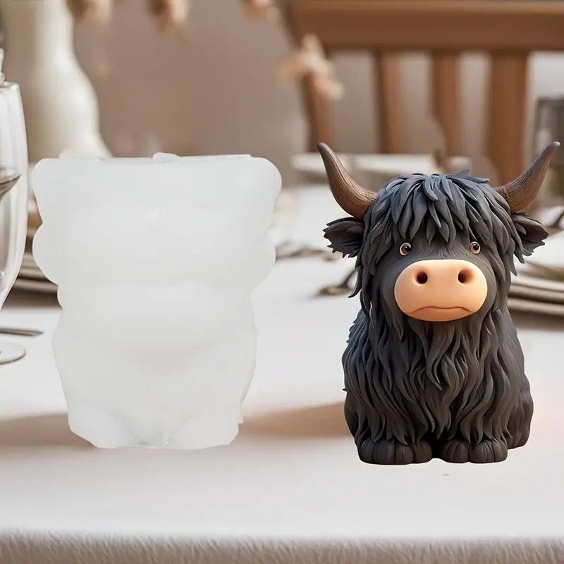 Alpine Cow Candle Mold - Epoxy - Candle Making Moulds ulasan dan harga