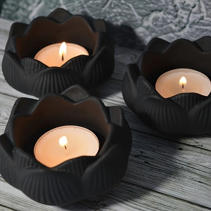 1pc DIY Lotus Flower Silicone  - Kraft Box Candle ulasan dan harga