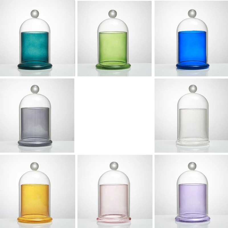Glass Candle Cup Ornaments Ess - Candle Making Glass ulasan dan harga