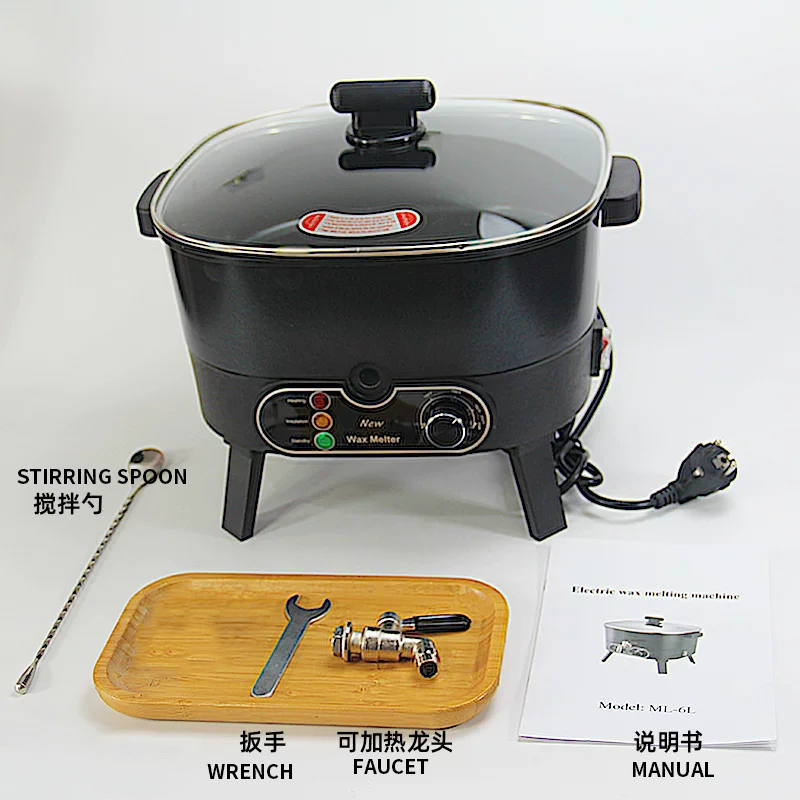 6-Liter Stainless Steel Electr - Candle Making Wax ulasan dan harga