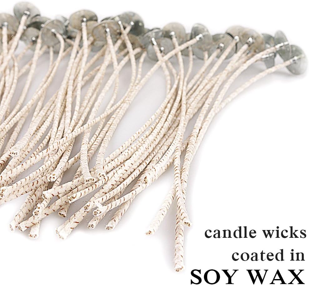 100-Piece 8-Inch Soy Wax Candl - Candle Making Glass ulasan dan harga