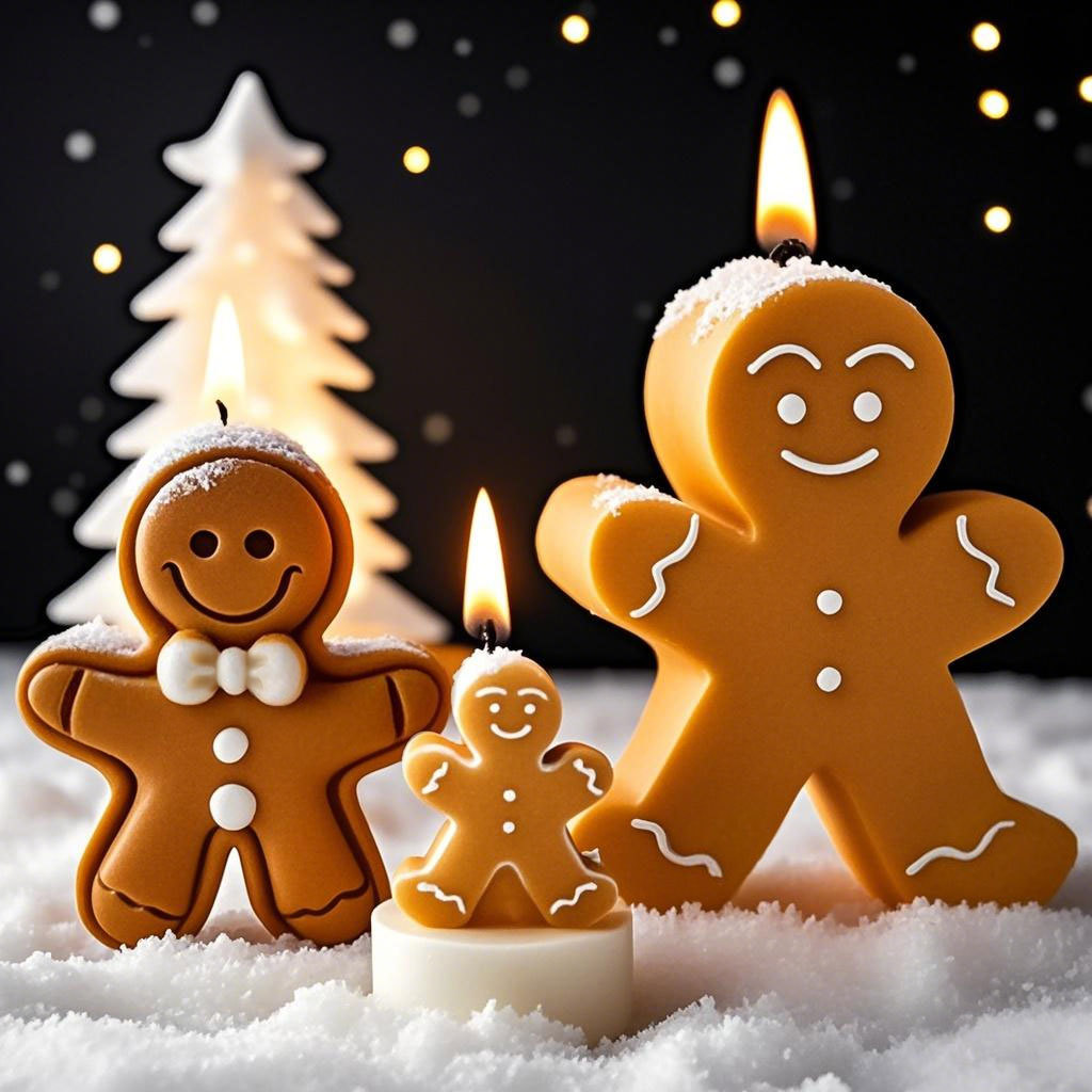 DIY Cartoon Gingerbread Man Si - Candle Making Activity ulasan dan harga