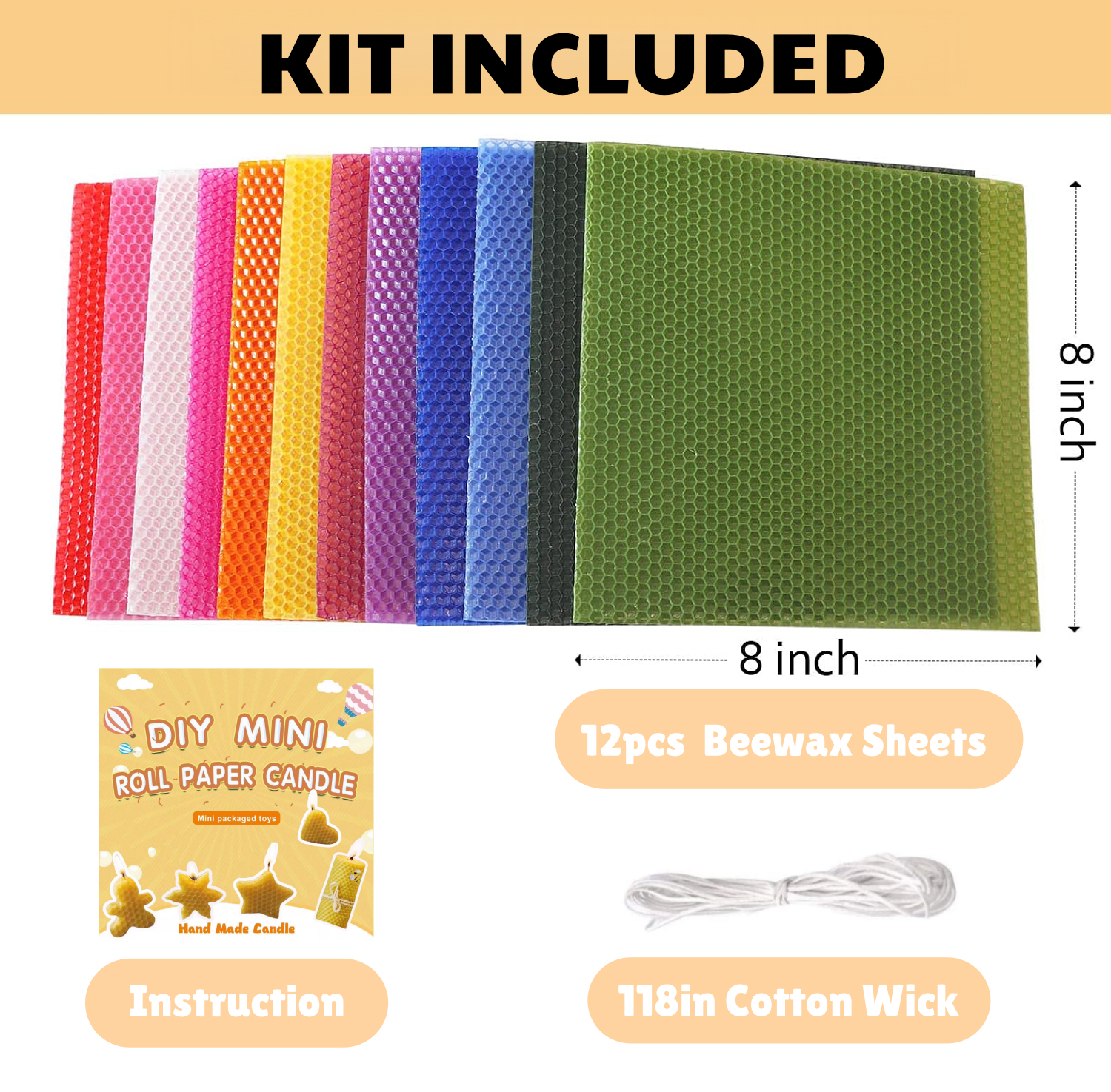 Beeswax Candle Making Kit 12pc - Candle Making Books For Beginners ulasan dan harga