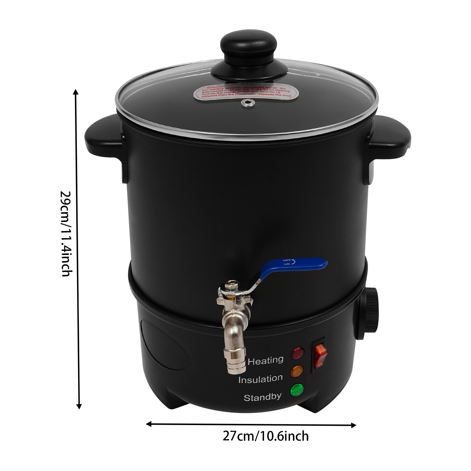 4L Electric Wax Melter, 600W 1 - Candle Making Wax ulasan dan harga