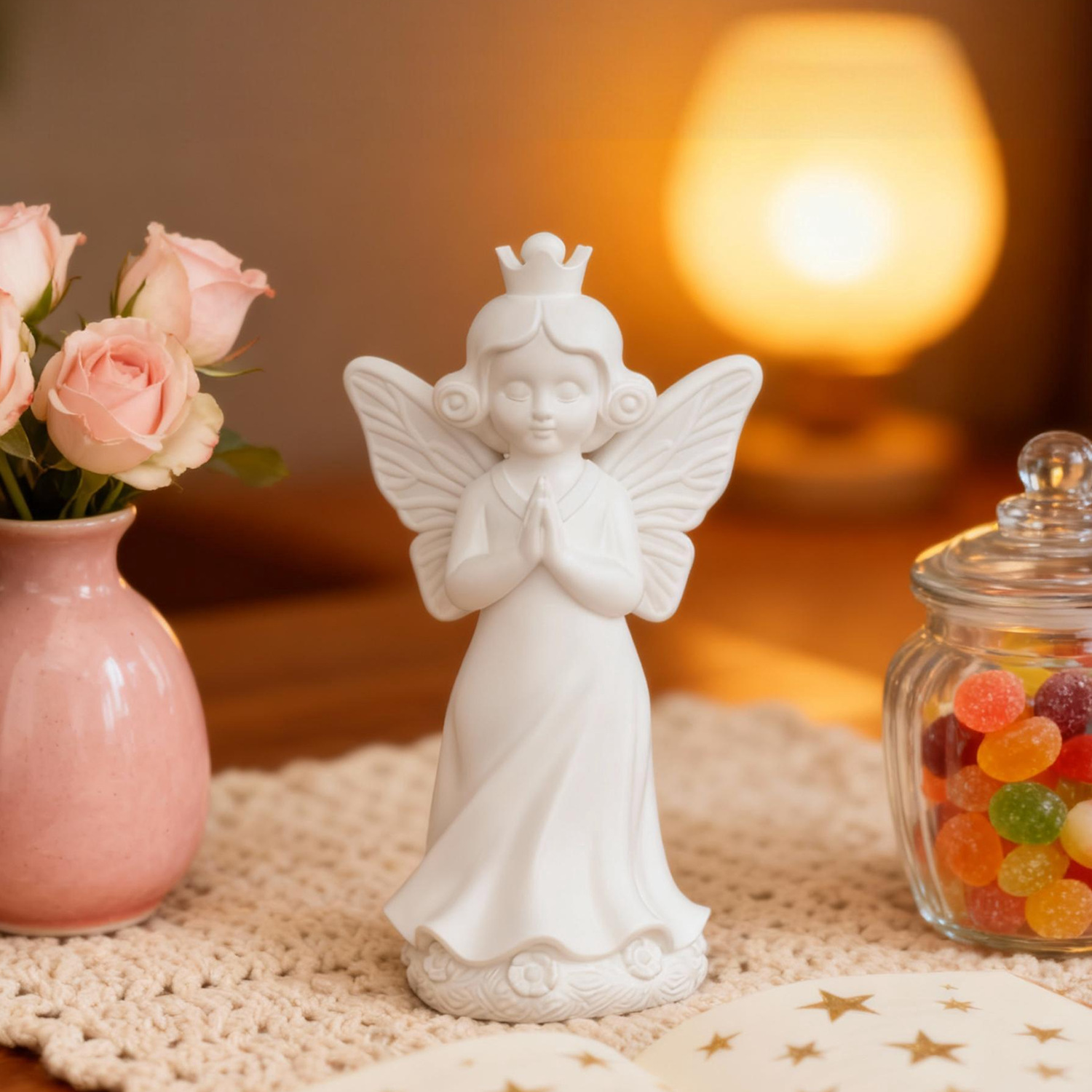 DIY Butterfly Girl Figurine Ep - Candle Mold Silicone ulasan dan harga