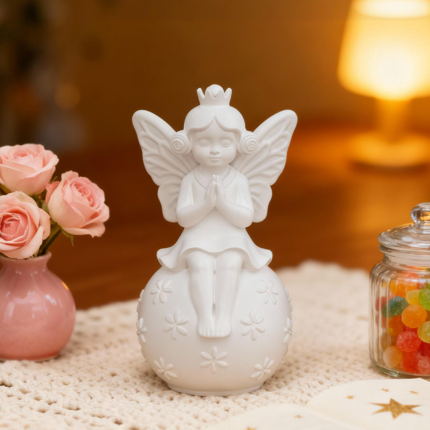 DIY Butterfly Girl Figurine Ep - Candle Mold Silicone ulasan dan harga